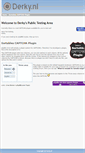 Mobile Screenshot of derky.nl